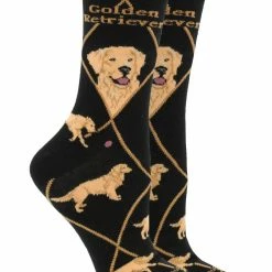 Buy โ๏ธ WHD Crazy ๐งฆ Socks - Crew Golden Retriever ๐งฆ Socks For ๐ฉ Women Gift For ๐ถ Dog Lovers โค๏ธ 12 WHD Crazy Socks - Crew Golden Retriever Socks For Women Gift For Dog Lovers