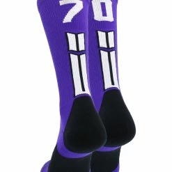 Brand new ๐ฅฐ MadSportsStuff Purple Player ID Custom Number Crew ๐งฆ Socks For ๐ Basketball Lacrosse Volleyball Boys And ๐ง Girls ๐ 113 MadSportsStuff Purple Player ID Custom Number Crew Socks For Basketball Lacrosse Volleyball Boys And Girls