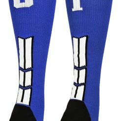 Wholesale ๐ MadSportsStuff โพ Baseball ๐งฆ Socks Royal Player ID Custom Number Over The Calf ๐งฆ Socks For ๐ฅ Softball โพ Baseball Football Boys And ๐ง Girls ๐ 154 MadSportsStuff Baseball Socks Royal Player ID Custom Number Over The Calf Socks For Softball Baseball Football Boys And Girls