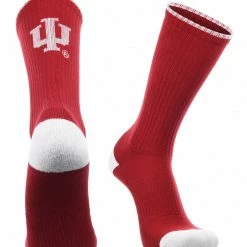 Best Sale ๐ TCK Indiana Hoosiers ๐งฆ Socks Campus Legend Crew Length All Schools ๐ 7 TCK Indiana Hoosiers Socks Campus Legend Crew Length All Schools