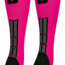Discount ๐ฅ MadSportsStuff Neon Pink And Black Player ID Custom Number Over The Calf ๐งฆ Socks For ๐ฅ Softball โพ Baseball Football Boys And ๐ง Girls โพ Baseball ๐งฆ Socks ๐ 152 MadSportsStuff Neon Pink And Black Player ID Custom Number Over The Calf Socks For Softball Baseball Football Boys And Girls Baseball Socks