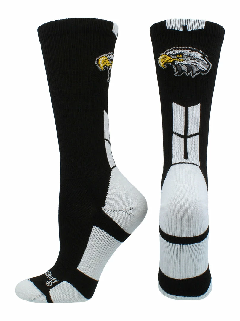 Best Pirce 🤩 MadSportsStuff Eagles Logo Athletic Crew 🧦 Socks (multiple Colors) ❤️ 7 MadSportsStuff Eagles Logo Athletic Crew Socks (multiple Colors)