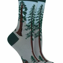 WHD Conifer Tree Socks For Women Gift For Tree Lovers