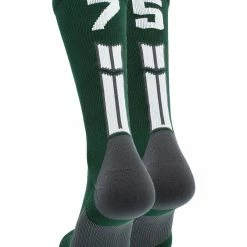 Buy โ๏ธ MadSportsStuff Dark Green Player ID Custom Number Crew ๐งฆ Socks For ๐ Basketball Lacrosse Volleyball Boys And ๐ง Girls ๐ 157 MadSportsStuff Dark Green Player ID Custom Number Crew Socks For Basketball Lacrosse Volleyball Boys And Girls