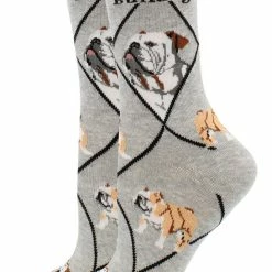 WHD American Bulldog Socks For Women Gift For Dog Lovers