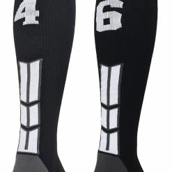 Outlet โ MadSportsStuff ๐ฅ Softball ๐งฆ Socks Black Player ID Custom Number Over The Calf ๐งฆ Socks For ๐ฅ Softball โพ Baseball Football Boys And ๐ง Girls ๐ 189 MadSportsStuff Softball Socks Black Player ID Custom Number Over The Calf Socks For Softball Baseball Football Boys And Girls