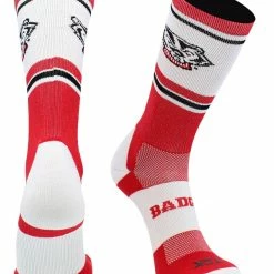 New 🔥 TCK Wisconsin Badgers Jersey Crew 🧦 Socks ⭐ 11 TCK Wisconsin Badgers Jersey Crew Socks