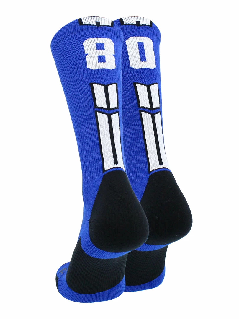 Flash Sale ๐ MadSportsStuff Volleyball ๐งฆ Socks Royal Player ID Custom Number Crew ๐งฆ Socks For ๐ Basketball Lacrosse Volleyball Boys And ๐ง Girls โจ 49 MadSportsStuff Volleyball Socks Royal Player ID Custom Number Crew Socks For Basketball Lacrosse Volleyball Boys And Girls
