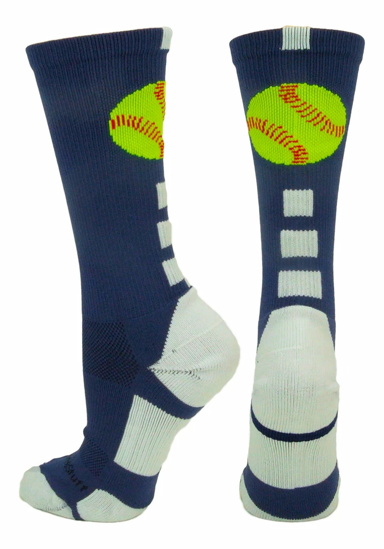 Best reviews of ๐ MadSportsStuff ๐ฅ Softball Logo Athletic Crew ๐งฆ Socks (multiple Colors) ๐ฅ Softball ๐งฆ Socks โ๏ธ 10 MadSportsStuff Softball Logo Athletic Crew Socks (multiple Colors) Softball Socks