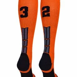 Deals โญ MadSportsStuff ๐ฅ Softball ๐งฆ Socks Orange And Black Player ID Custom Number Over The Calf ๐งฆ Socks For ๐ฅ Softball โพ Baseball Football Boys And ๐ง Girls ๐ 203 MadSportsStuff Softball Socks Orange And Black Player ID Custom Number Over The Calf Socks For Softball Baseball Football Boys And Girls