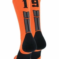 Flash Sale β MadSportsStuff Orange And Black Player ID Custom Number Crew 𧦠Socks For π Basketball Lacrosse Volleyball Boys And π§ Girls β 163 MadSportsStuff Orange And Black Player ID Custom Number Crew Socks For Basketball Lacrosse Volleyball Boys And Girls