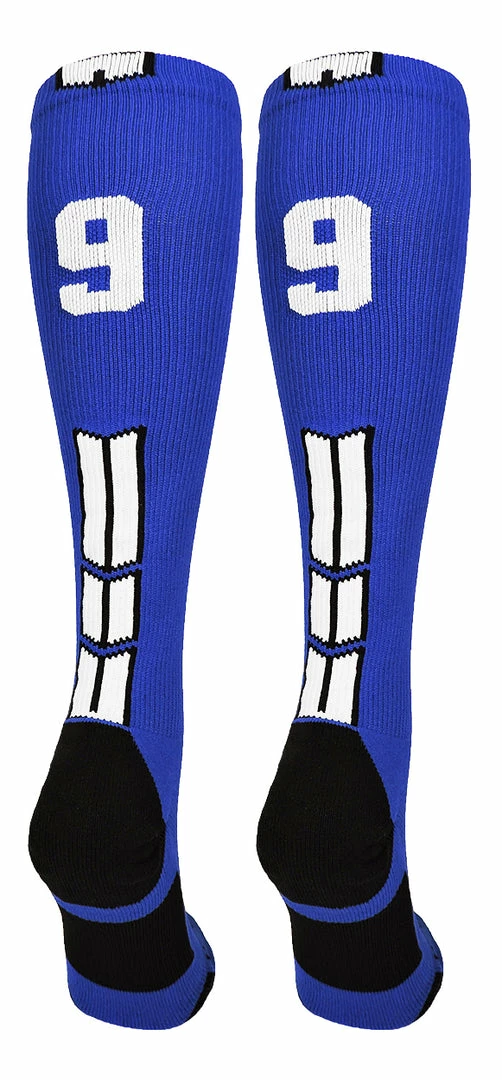 Wholesale ๐ MadSportsStuff โพ Baseball ๐งฆ Socks Royal Player ID Custom Number Over The Calf ๐งฆ Socks For ๐ฅ Softball โพ Baseball Football Boys And ๐ง Girls ๐ 106 MadSportsStuff Baseball Socks Royal Player ID Custom Number Over The Calf Socks For Softball Baseball Football Boys And Girls