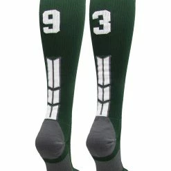 Best Pirce ๐ MadSportsStuff Dark Green Player ID Custom Number Over The Calf ๐งฆ Socks For ๐ฅ Softball โพ Baseball Football Boys And ๐ง Girls ๐ฅ Softball ๐งฆ Socks ๐คฉ 142 MadSportsStuff Dark Green Player ID Custom Number Over The Calf Socks For Softball Baseball Football Boys And Girls Softball Socks