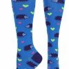 MadSportsStuff Hedgehog Love Over The Calf Athletic Socks Softball Socks