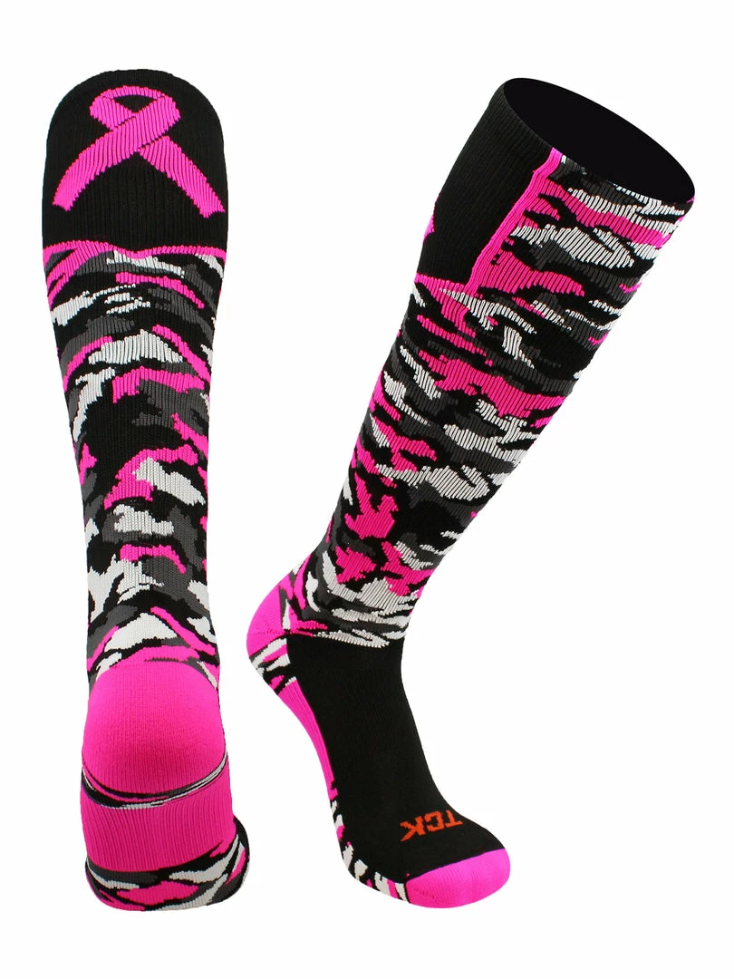 Coupon ๐ TCK โพ Baseball ๐งฆ Socks Woodland Camo Breast Cancer Awareness Over The Calf ๐งฆ Socks ๐ 1 TCK Baseball Socks Woodland Camo Breast Cancer Awareness Over The Calf Socks