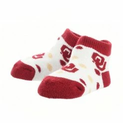 TCK OU Oklahoma Sooners Toddler Socks Low Cut Little Fan All Schools