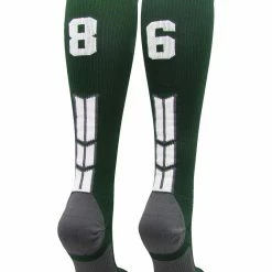 Best Pirce ๐ MadSportsStuff Dark Green Player ID Custom Number Over The Calf ๐งฆ Socks For ๐ฅ Softball โพ Baseball Football Boys And ๐ง Girls ๐ฅ Softball ๐งฆ Socks ๐คฉ 149 MadSportsStuff Dark Green Player ID Custom Number Over The Calf Socks For Softball Baseball Football Boys And Girls Softball Socks
