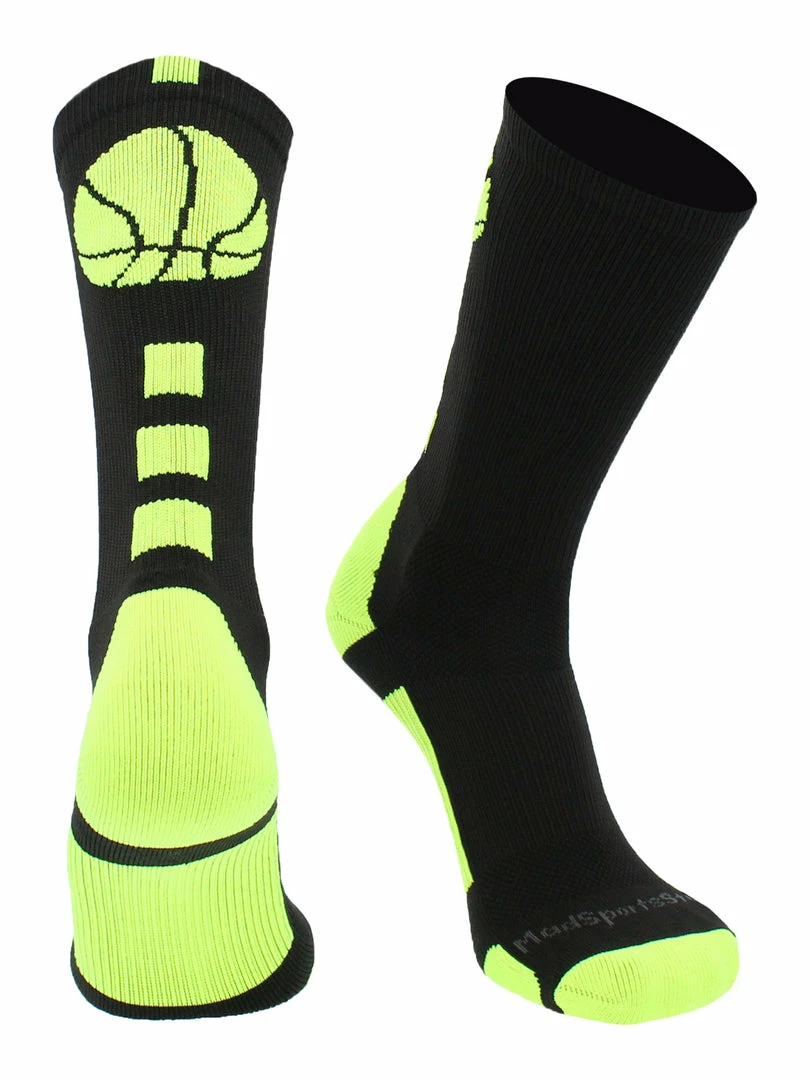 Best deal ๐ MadSportsStuff ๐ Basketball ๐งฆ Socks For Boys, ๐ง Girls, Men, ๐ฉ Women- Athletic Crew ๐งฆ Socks - Youth And Adult Sizes -Made In The USA ๐งจ 14 MadSportsStuff Basketball Socks For Boys, Girls, Men, Women- Athletic Crew Socks - Youth And Adult Sizes -Made In The USA