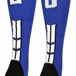 Wholesale ๐ MadSportsStuff โพ Baseball ๐งฆ Socks Royal Player ID Custom Number Over The Calf ๐งฆ Socks For ๐ฅ Softball โพ Baseball Football Boys And ๐ง Girls ๐ 164 MadSportsStuff Baseball Socks Royal Player ID Custom Number Over The Calf Socks For Softball Baseball Football Boys And Girls