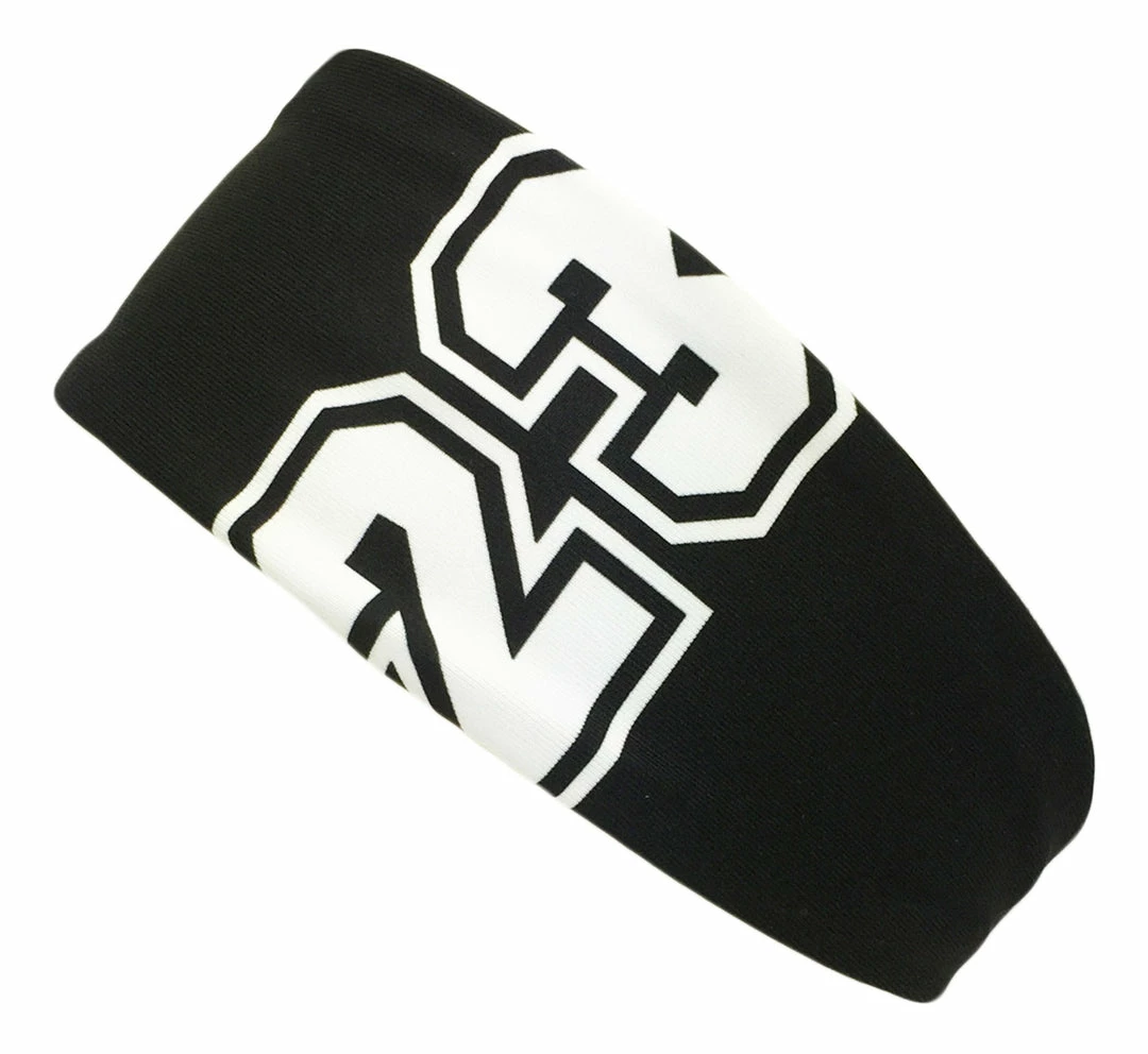 Buy ๐ MadSportsStuff Player ID Black/White Headband ๐ Basketball Volleyball ๐ฅ Softball Soccer โ 8 MadSportsStuff Player ID Black/White Headband Basketball Volleyball Softball Soccer