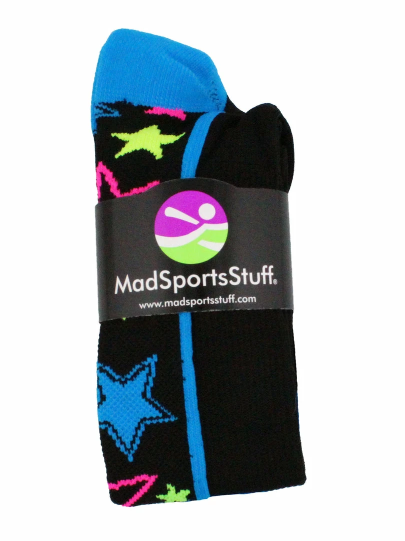 Promo π MadSportsStuff Crazy 𧦠Socks With Stars Over The Calf 𧦠Socks (multiple Colors) β¨ 2 MadSportsStuff Crazy Socks With Stars Over The Calf Socks (multiple Colors)