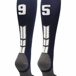 Best Sale ๐คฉ MadSportsStuff Navy Player ID Custom Number Over The Calf ๐งฆ Socks For ๐ฅ Softball โพ Baseball Football Boys And ๐ง Girls โจ 144 MadSportsStuff Navy Player ID Custom Number Over The Calf Socks For Softball Baseball Football Boys And Girls