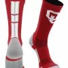 TCK Sports OU Oklahoma Sooners Socks Baseline 3.0 Crew All Schools