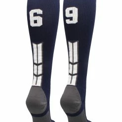 Best Sale ๐คฉ MadSportsStuff Navy Player ID Custom Number Over The Calf ๐งฆ Socks For ๐ฅ Softball โพ Baseball Football Boys And ๐ง Girls โจ 120 MadSportsStuff Navy Player ID Custom Number Over The Calf Socks For Softball Baseball Football Boys And Girls