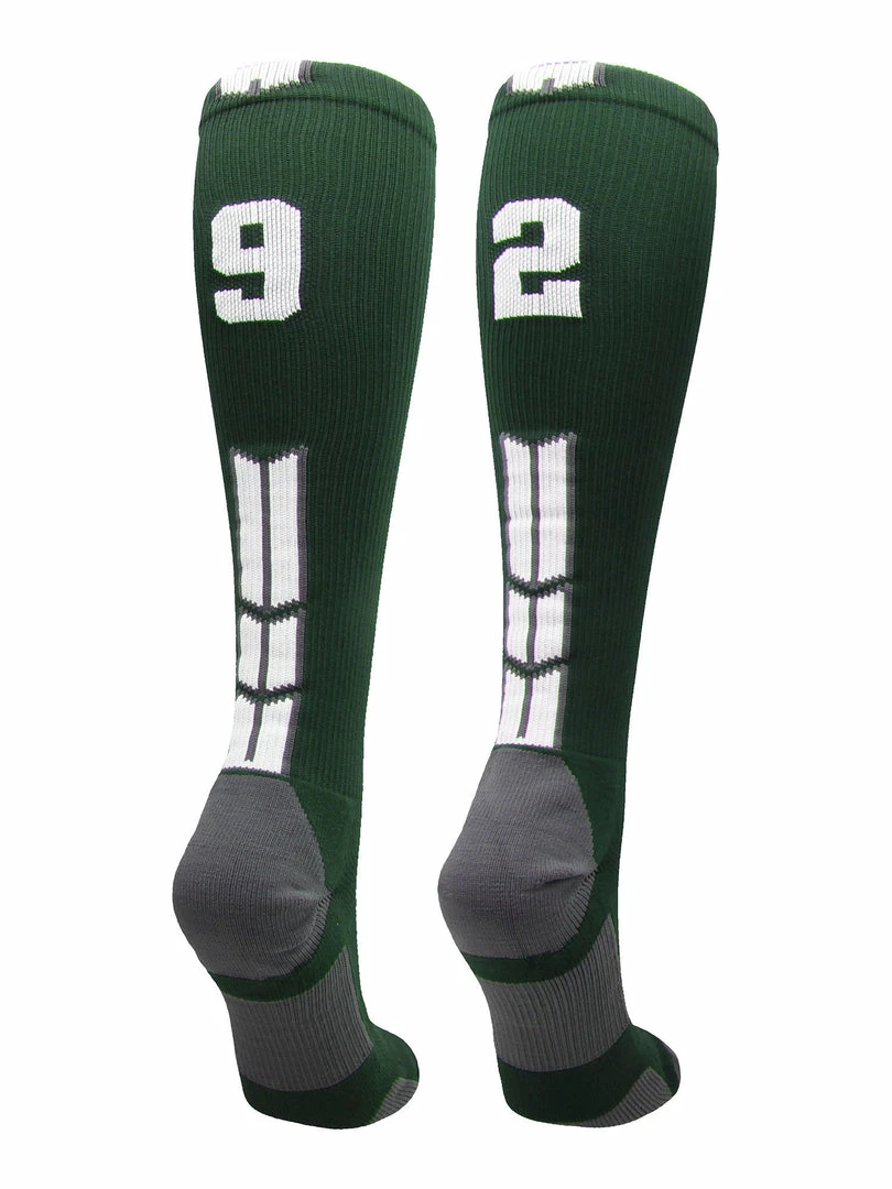 Best reviews of 🤩 MadSportsStuff Dark Green Player ID Custom Number Over The Calf 🧦 Socks For 🥎 Softball ⚾ Baseball Football Boys And 👧 Girls 🥎 Softball 🧦 Socks 🧨 38 MadSportsStuff Dark Green Player ID Custom Number Over The Calf Socks For Softball Baseball Football Boys And Girls Softball Socks