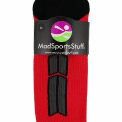 Budget ๐ฏ MadSportsStuff Red And Black Player ID Custom Number Over The Calf ๐งฆ Socks For ๐ฅ Softball โพ Baseball Football Boys And ๐ง Girls โพ Baseball ๐งฆ Socks ๐ 108 MadSportsStuff Red And Black Player ID Custom Number Over The Calf Socks For Softball Baseball Football Boys And Girls Baseball Socks