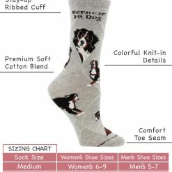 Top 10 ๐ WHD Crazy ๐งฆ Socks - Crew Bernese Mountain ๐ฆฎ Dog ๐งฆ Socks For ๐ฉ Women Gift For ๐ฆฎ Dog Lovers โญ 7 WHD Crazy Socks - Crew Bernese Mountain Dog Socks For Women Gift For Dog Lovers