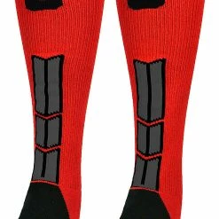 Wholesale π₯° MadSportsStuff βΎ Baseball 𧦠Socks Red And Black Player ID Custom Number Over The Calf 𧦠Socks For π₯ Softball βΎ Baseball Football Boys And π§ Girls π 126 MadSportsStuff Baseball Socks Red And Black Player ID Custom Number Over The Calf Socks For Softball Baseball Football Boys And Girls