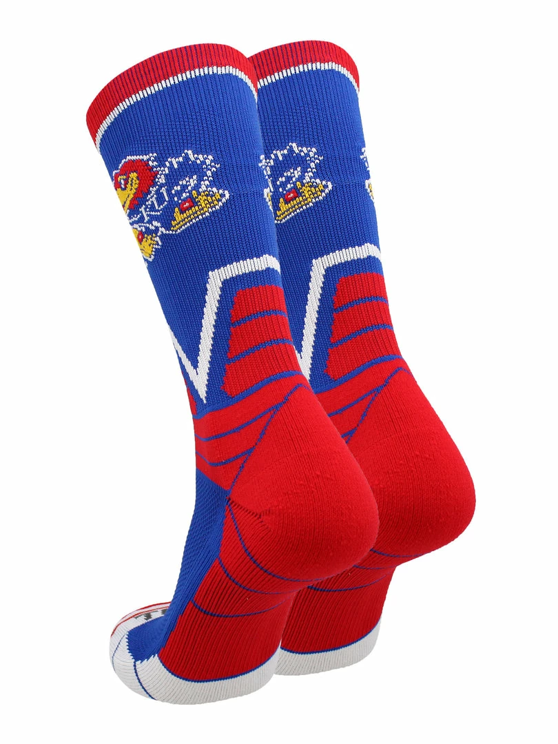 Outlet ๐ TCK Kansas Jayhawks ๐งฆ Socks Victory Crew All Schools ๐ฏ 2 TCK Kansas Jayhawks Socks Victory Crew All Schools
