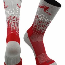 TCK Alabama Crimson Tide Socks Downtown Crew