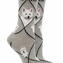 Promo ๐งจ WHD Crazy ๐งฆ Socks - Crew Westie ๐งฆ Socks For ๐ฉ Women Gift For ๐ถ Dog Lovers ๐ 8 WHD Crazy Socks - Crew Westie Socks For Women Gift For Dog Lovers