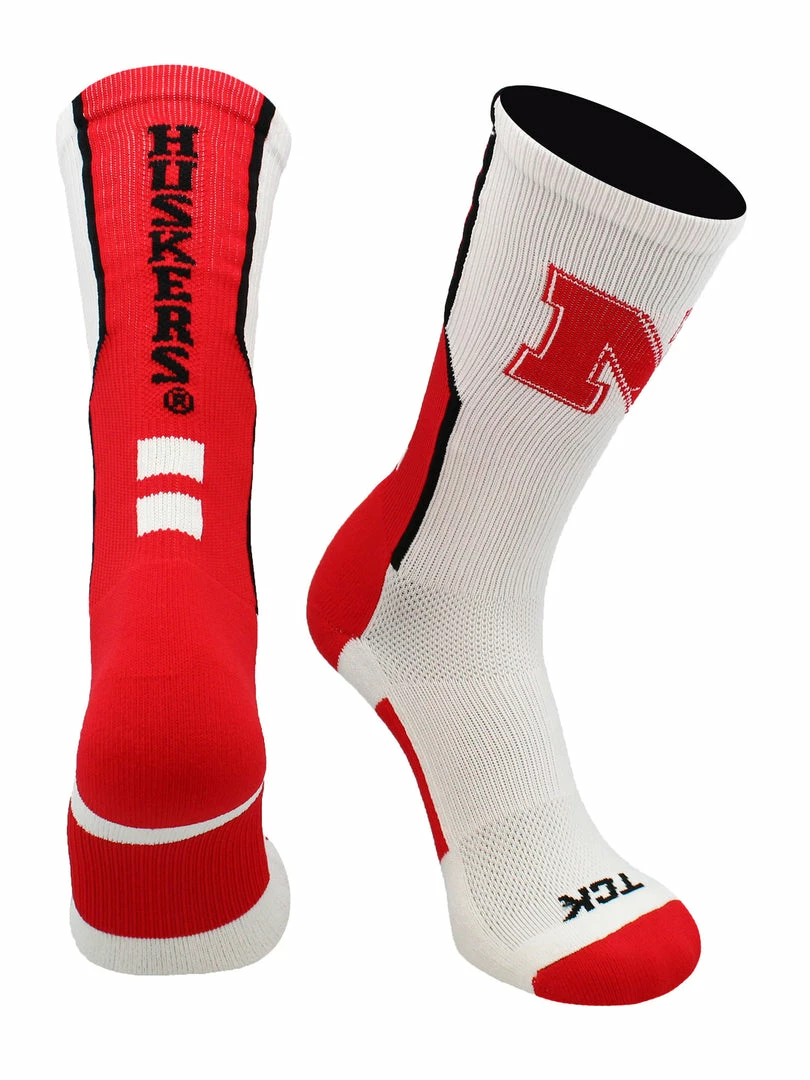 Top 10 ๐ TCK Nebraska Cornhuskers ๐งฆ Socks Perimeter Crew All Schools ๐ 6 TCK Nebraska Cornhuskers Socks Perimeter Crew All Schools