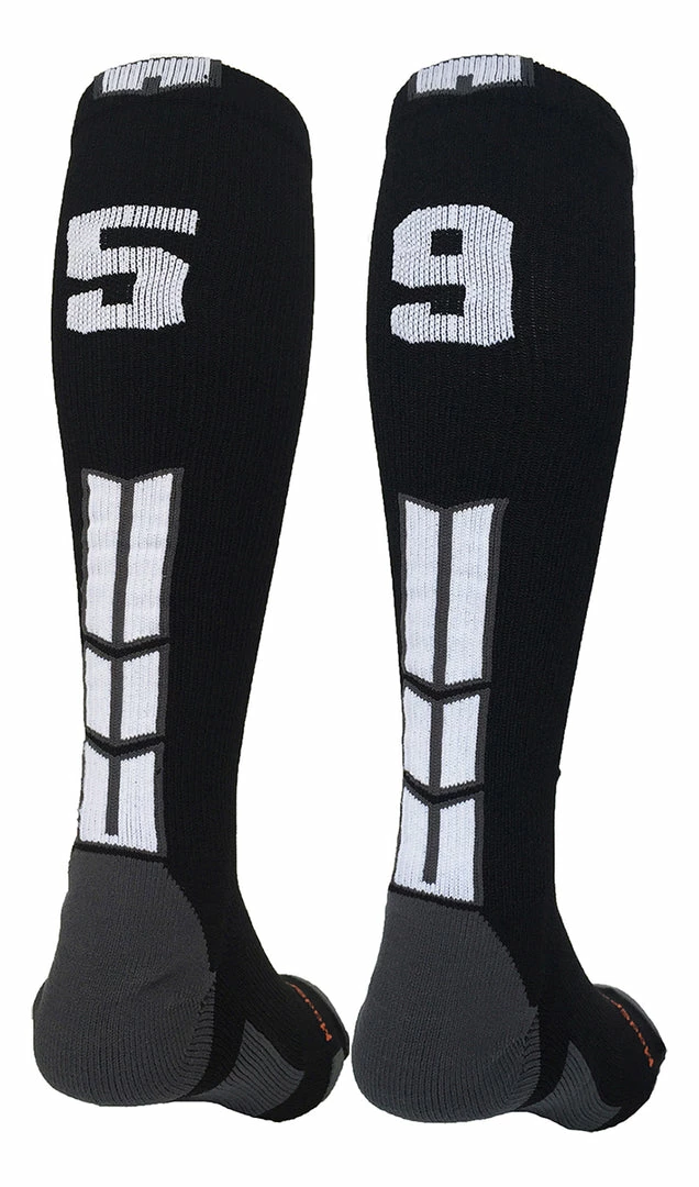 Outlet โ MadSportsStuff ๐ฅ Softball ๐งฆ Socks Black Player ID Custom Number Over The Calf ๐งฆ Socks For ๐ฅ Softball โพ Baseball Football Boys And ๐ง Girls ๐ 21 MadSportsStuff Softball Socks Black Player ID Custom Number Over The Calf Socks For Softball Baseball Football Boys And Girls