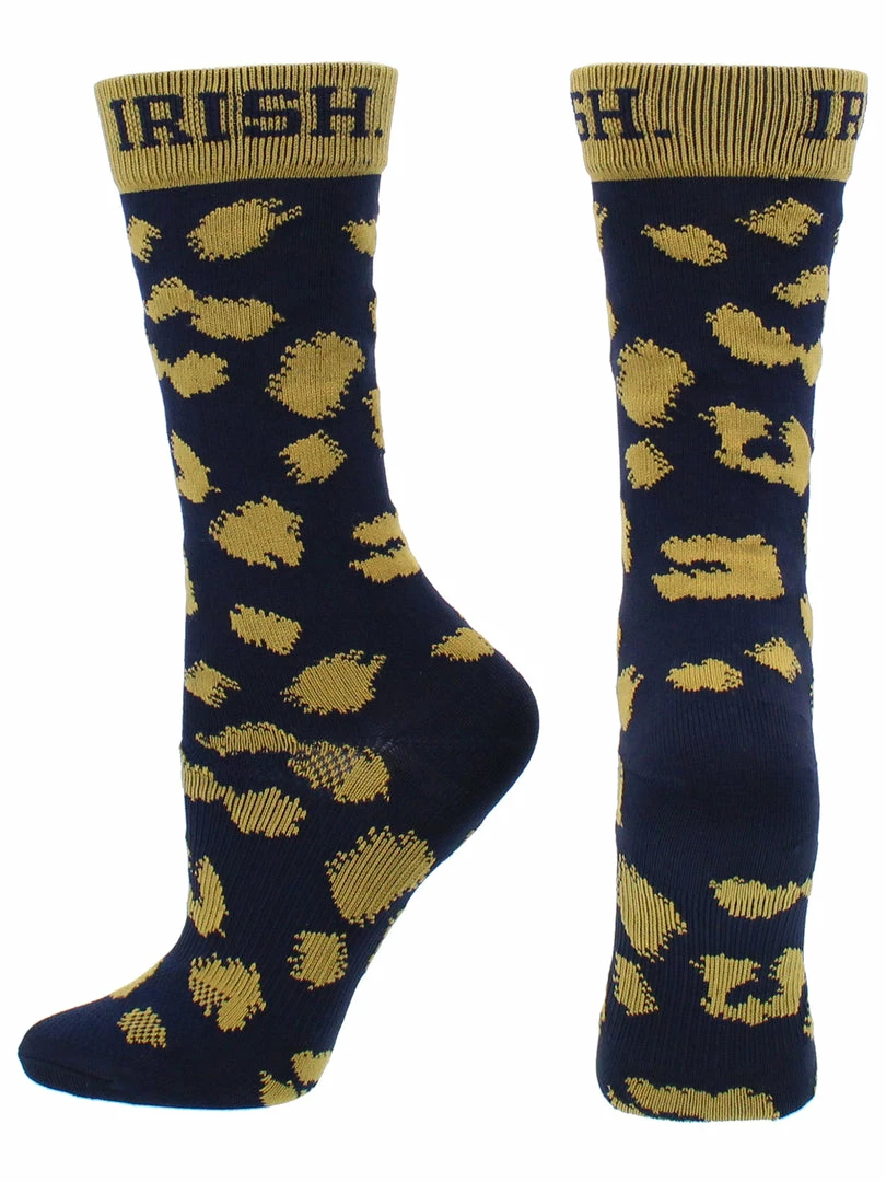 Discount ๐งจ TCK Notre Dame Fighting Irish ๐งฆ Socks ๐ฉ Womens Savage Crew ๐งฆ Socks All Schools ๐ 5 TCK Notre Dame Fighting Irish Socks Womens Savage Crew Socks All Schools