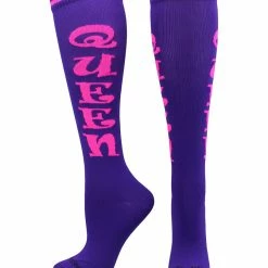 MadSportsStuff Personality Word Socks Over The Calf Length