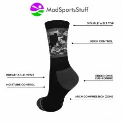 Promo ๐ MadSportsStuff Hockey ๐งฆ Socks Crew Length For Boys Or Men, Hockey Gift โ 14 MadSportsStuff Hockey Socks Crew Length For Boys Or Men, Hockey Gift