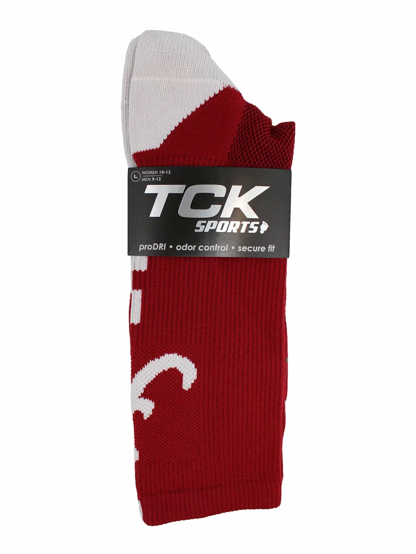 Best Pirce โค๏ธ TCK Alabama Crimson Tide ๐งฆ Socks Baseline Crew ๐ 3 TCK Alabama Crimson Tide Socks Baseline Crew