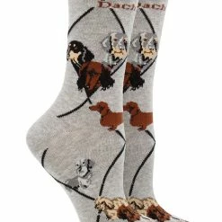 Cheap ๐ WHD Crazy ๐งฆ Socks - Crew Dachshund ๐งฆ Socks For ๐ฉ Women Gift For ๐ Dog Lovers โจ 8 WHD Crazy Socks - Crew Dachshund Socks For Women Gift For Dog Lovers