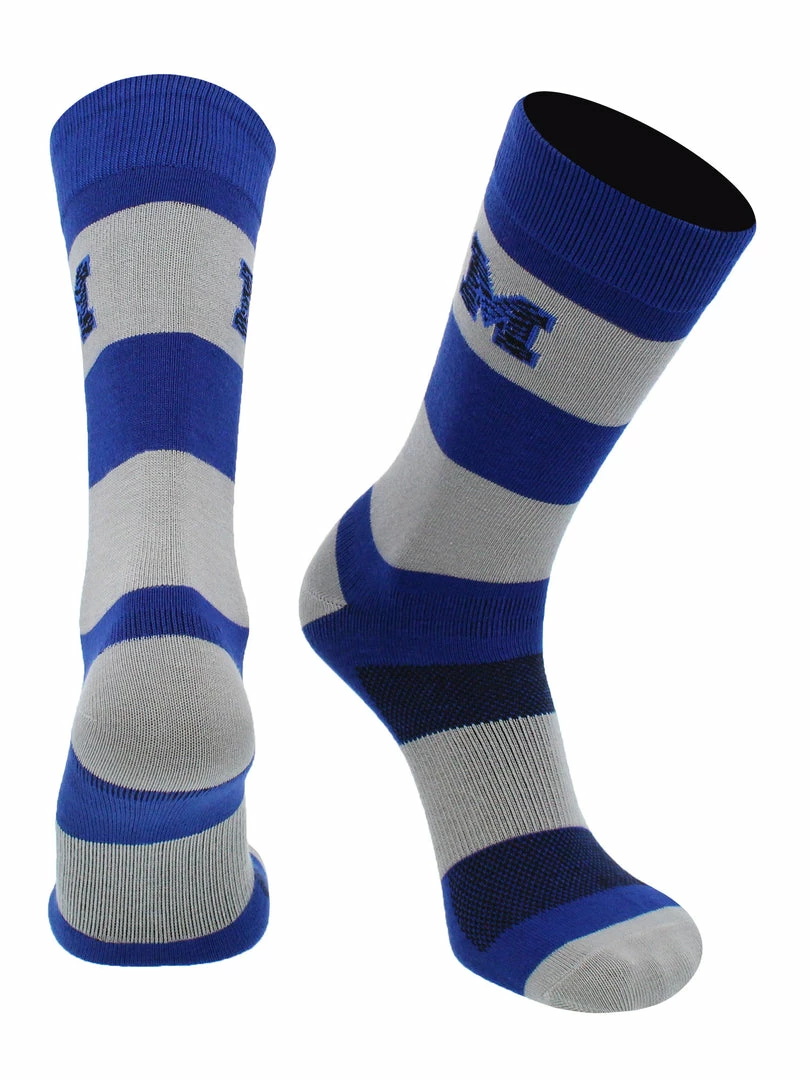 Best reviews of ๐คฉ TCK All Schools Memphis Tigers ๐งฆ Socks Game Day Striped Crew ๐งฆ Socks ๐ 2 TCK All Schools Memphis Tigers Socks Game Day Striped Crew Socks