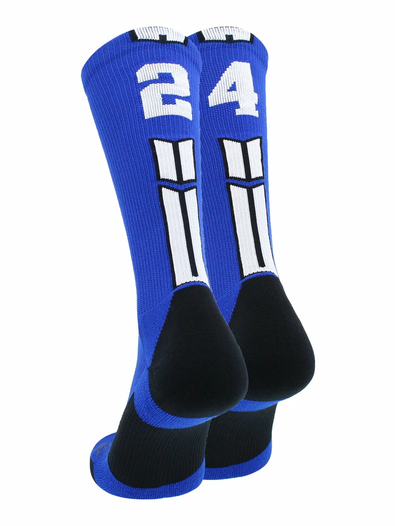 Flash Sale ๐ MadSportsStuff Volleyball ๐งฆ Socks Royal Player ID Custom Number Crew ๐งฆ Socks For ๐ Basketball Lacrosse Volleyball Boys And ๐ง Girls โจ 80 MadSportsStuff Volleyball Socks Royal Player ID Custom Number Crew Socks For Basketball Lacrosse Volleyball Boys And Girls