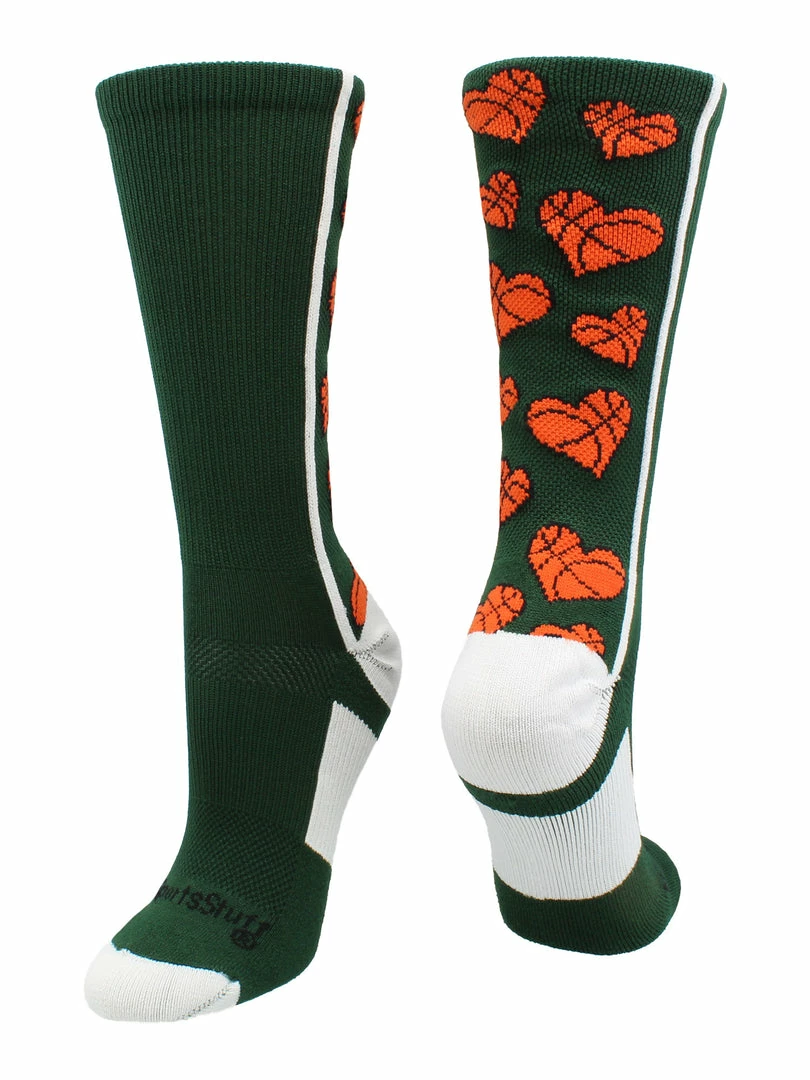 Best Pirce ๐ฅฐ MadSportsStuff Crazy Love ๐ Basketball Hearts Crew ๐งฆ Socks ๐ Basketball ๐งฆ Socks โญ 8 MadSportsStuff Crazy Love Basketball Hearts Crew Socks Basketball Socks