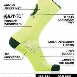 TCK Oregon Ducks Socks Campus Legend Crew Length