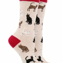 New โจ WHD Adopt A Cat ๐งฆ Socks For ๐ฉ Women - Gift For Cat Lovers Crazy ๐งฆ Socks - Crew ๐ 7 WHD Adopt A Cat Socks For Women - Gift For Cat Lovers Crazy Socks - Crew