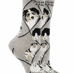 New ๐ WHD Australian Shepherd ๐งฆ Socks For ๐ฉ Women Gift For ๐ Dog Lovers Crazy ๐งฆ Socks - Crew ๐ 8 WHD Australian Shepherd Socks For Women Gift For Dog Lovers Crazy Socks - Crew