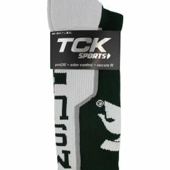 TCK Michigan State University Spartans Socks Perimeter Crew All Schools