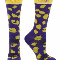 TCK All Schools Northern Iowa Panthers Socks Womens Savage Crew Socks